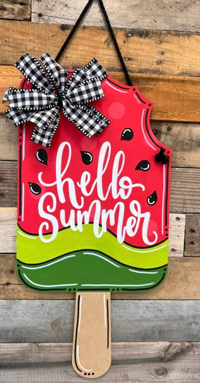 Hand painted, Customized Door Hangers
